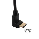 Full HD 1080P 1M 270 Degree HDMI Cable Male to Male 1.4 Version HDMI Cable