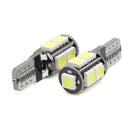 Light Bulbs COB 12V License Plate Light Dome Map T10 W5W Car LED Reading Bulbs