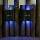 2pcs LED Solar Light Smart Light-Control Colorful Wall Lamp Garden Decor Newly