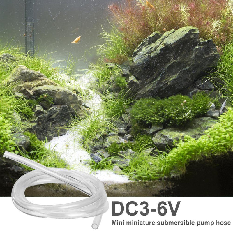 DC3-6V Low Noise Brushless Motor Pump Mini Submersible Water Pump Hose Newly