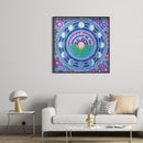 Diamond Painting Blue Disc Full Special Drill Rhinestone Picture (SZ002) Newly