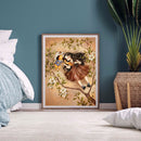 Curly Hair Girl 5D DIY Diamond Painting Kits Full Round Drill Wall Decor Crafts