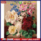 DIY Digital Oil Painting By Numbers Kits Colorful Flower Picture Home Decoration