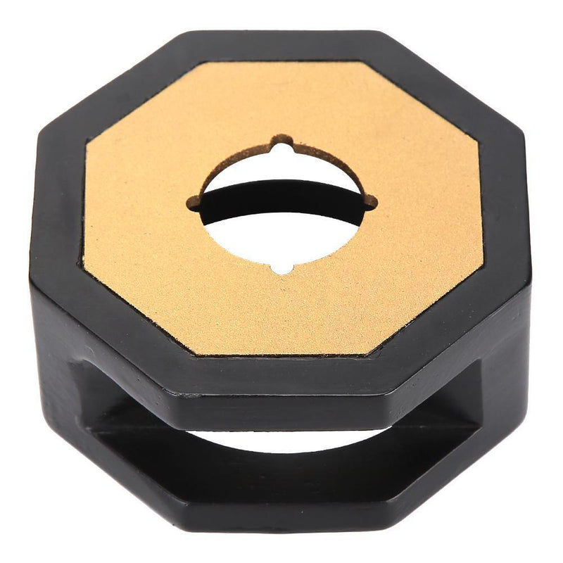 Wood Handle Sealing Wax Spoon Wax Bead Tablet Melting Spoons Craft (Black)