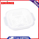 Portable Transparent Food Storage Container Fridge Rice Freezer for Kitchen