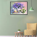 5D DIY Diamond Painting Kits Flower Full Round Drill Rhinestone Wall Art Craf