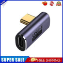 Type-C Adapter PD100W Mini C to C Converter (Female to Male Middle Elbow)