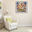 5D DIY Full Drill Diamond Painting Angel Baby Cross Stitch Mosaic Kit Handicraft