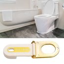 Toilet Seat Lifter Avoid Touch Toilet Lid Handle Seat Cover Lift (White) Newly