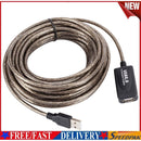 33ft USB 2.0 Extension Repeater Cable Signal Booster A Male to A Female