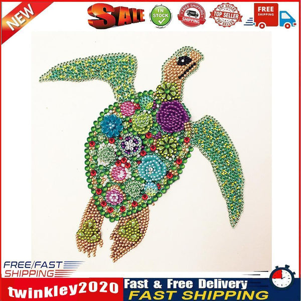 Diamond Painting DIY Sea Turtle Partial Special Shape Drill Mosaic (KA356) Newly
