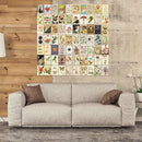 70pcs Wall Poster Postcard Set Retro Boho DIY Wall Ornaments Art Painting Newly