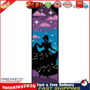 18x6cm Cotton DIY Bookmark 12CT Counted Night View Kit Cross Stitch (I) Newly
