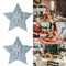 Christmas Stars Tableware Cutlery Holder Silverware Table Bags Decors Fork P8T4