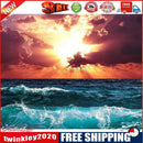 Painting By Numbers Kit DIY Waves Clouds Canvas Oil Art Picture Home Decor