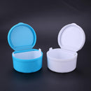 2 Layer Dental False Teeth Bath Box Dentures Storage Box Case Container