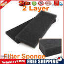 2 Layer Aquarium Fish Tank Replacement Biochemical Sponge Filter Foam Pads