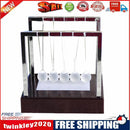 Luminous Newton Cradle Pendulum Ball Balance Swing Balls Decompression Toys