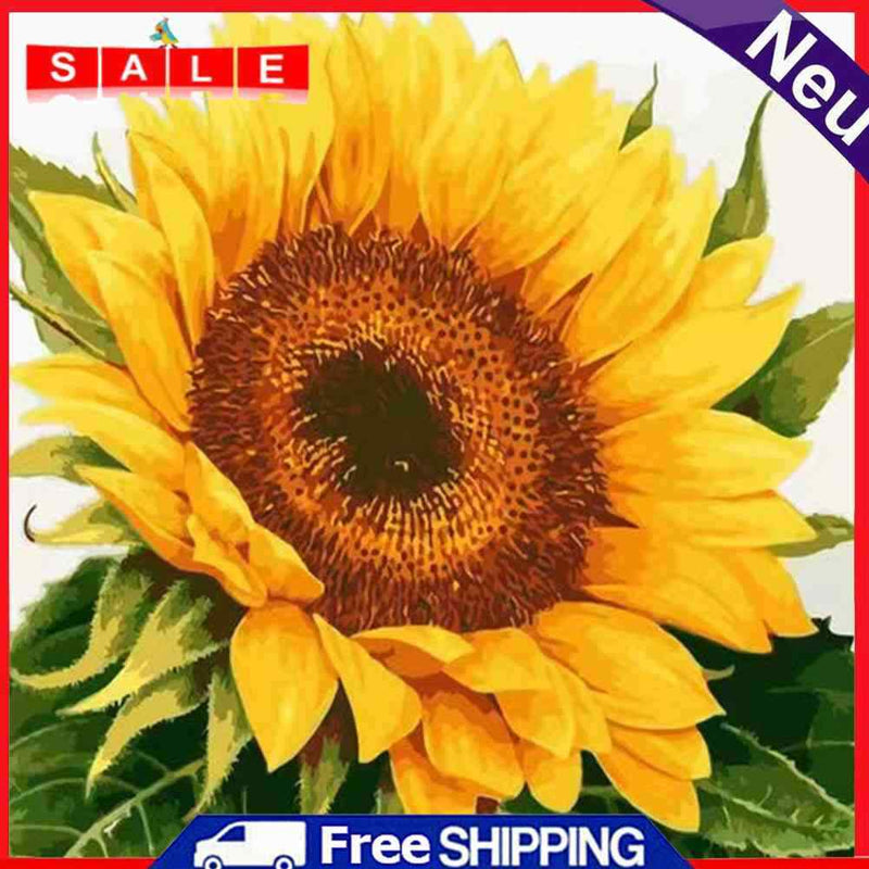 5D Diamond Painting DIY Sunflower Full Round Drill Mosaic Home Decoration Gifts