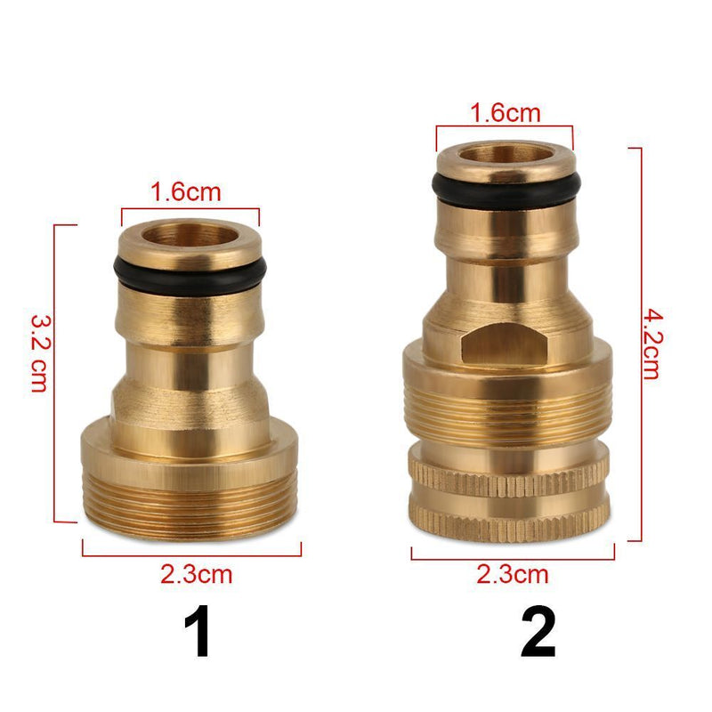 Tap Hose Adapter Water Pipe Connector Faucet Converter Pipe Joiner Fitting