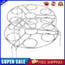 2pcs Kitchen Stainless Steel Tripod Egg Steamer Rack Egg Steaming Rack