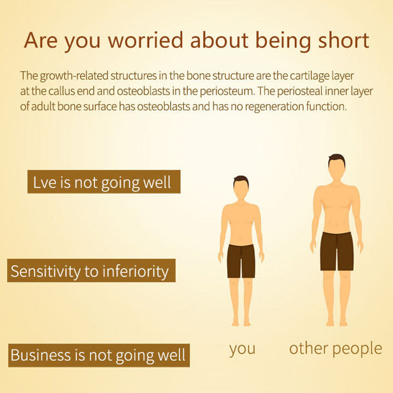 Increase Height Essential Oil Accelerate Promote Bone Grow Taller for Body Care