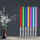 Light Up Saber - (7 Color Changing) LED Light Swords for Galaxy Fighter Warriors