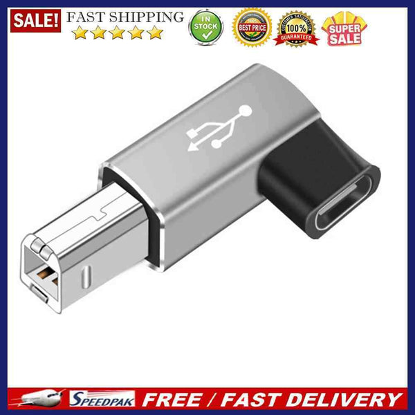 USB C to B Adapter Female to Male for Printer MIDI Controller Electric Keyboard