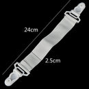 Bedding Holder Fastener Elastic Belt Grippers Mattress Clip Bed Sheets Buckle