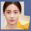 Face Oil Absorbent Sheets Flexible Anti-tear Face Blotting Paper (Yellow) Newly