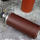 Gas Tank Protective Cover Long PU Leather Case Fuel Cylinder Storage Container