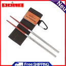 Foldable Chopsticks, Detachable Chopsticks, Tableware for Outdoor Camping Picnic