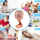 #A Portable Folding Fan 2 Speed Multifunctional Handheld Fan for Home Office Sch