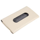 Car Sunshade Tissue Box PU Leather Paper Napkin Cover Auto Interior Styling