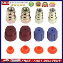 Car A/C R-12 to R-134a Retrofit Conversion Adapter Kit with 7/16 3/8 Valves