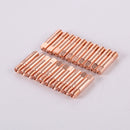 20pcs MIG Welding Nozzle Contact Tips Gas Diffuser Connector Holder (1.0) Newly