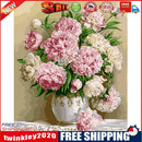 Peony Flower 30x40cm DIY Paint By Numbers Oil Painting Kits Canvas