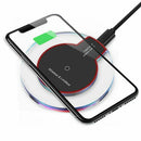 Note Black/White USB Cable Wireless Charger Pad Universal Qi-Certified Charging