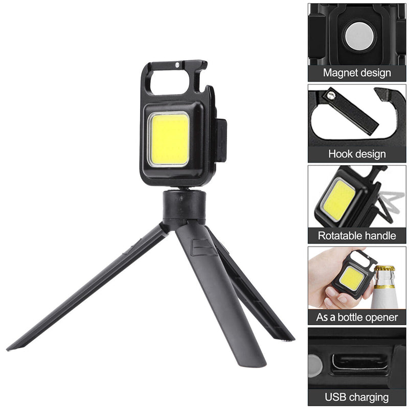 COB Inspection Light with Bracket Multifunctional Charging Emergency Light