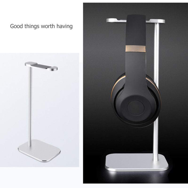 Aluminum Alloy Headphones Holder Stand Universal Headset Earphone Hanger Rack
