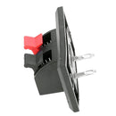 5pcs 2 Position Push-in Jack Spring Load Audio Speaker Terminals Conc