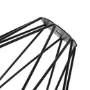 Geometric Hanging Lamp Cage Ceiling Plate Light Holder Metal Pendant Lamp Shade