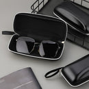 PU Leather Storage Pouch Zipper Glasses Case Sunglasses Box Spectacle Case