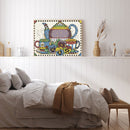 Tea Set Partial Cross Stitch 14CT Cotton Thread Printed Embroidery Kits