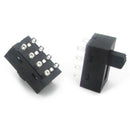 8 Pin Thermostat Professional Toggle Switch 250V 3A Slide Switch DIP Switch