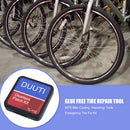 Portable Road Bicycle Inner Tire Puncture Maintenance Box w/ Glueless Patch File