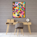 Painting By Numbers Kit DIY Love Heart Hand Painted Canvas Oil Wall Art Pic