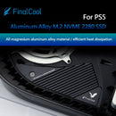 FinalCool Game Console Radiator NVMe 2280 M2 SSD Heatsink Passive Cooler for PS5