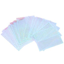 6pcs Nail Polish Art Stencil Stickers Manicure Holographic Decals Hollow