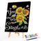 DIY Paint By Number Kit Sunflower No Frame for Home Hanging Art Decoration